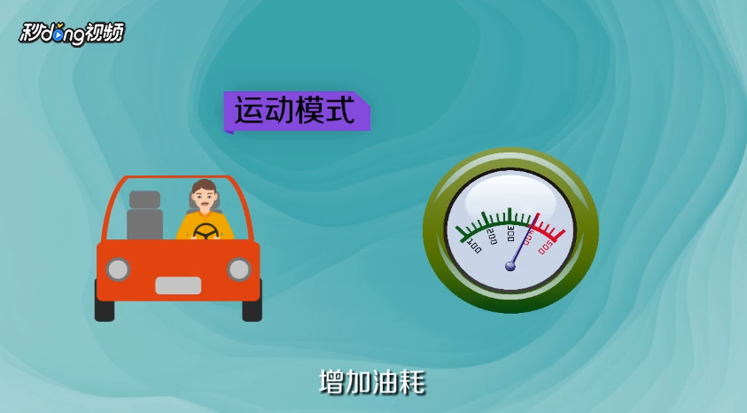 如何区别汽车运动模式和普通模式