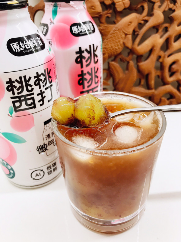 果果桃桃西打气泡水