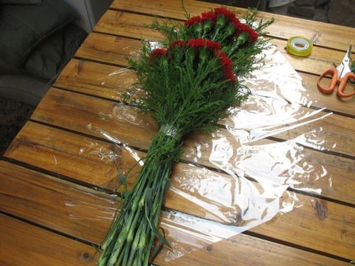 母亲节康乃馨花束DIY详细步骤