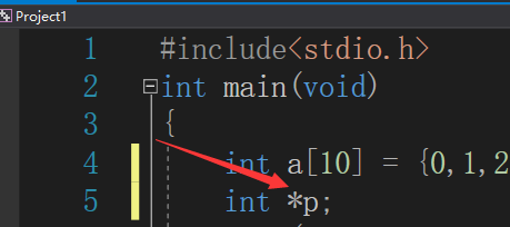 怎么使用c语言的指针来输出数组内容?
