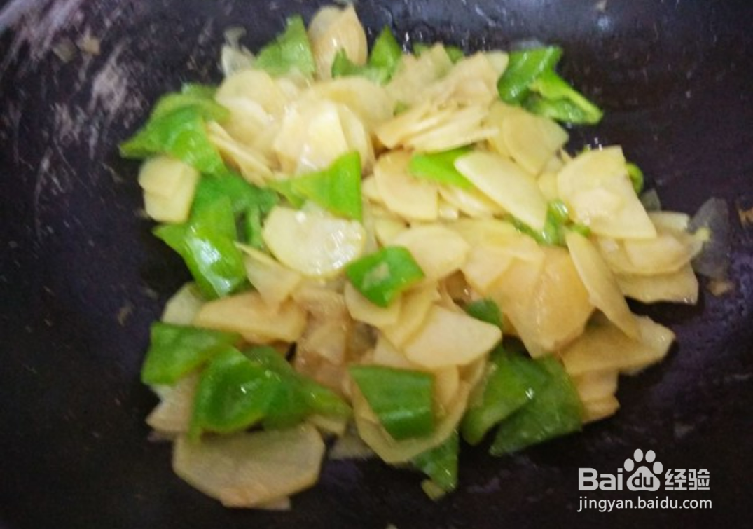 尖椒炒土豆片怎么做