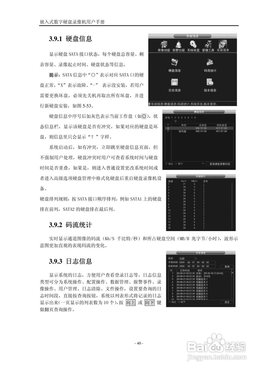 VISIONDIGI 高清智能型98系列嵌入式数字硬盘录像机说:[4]