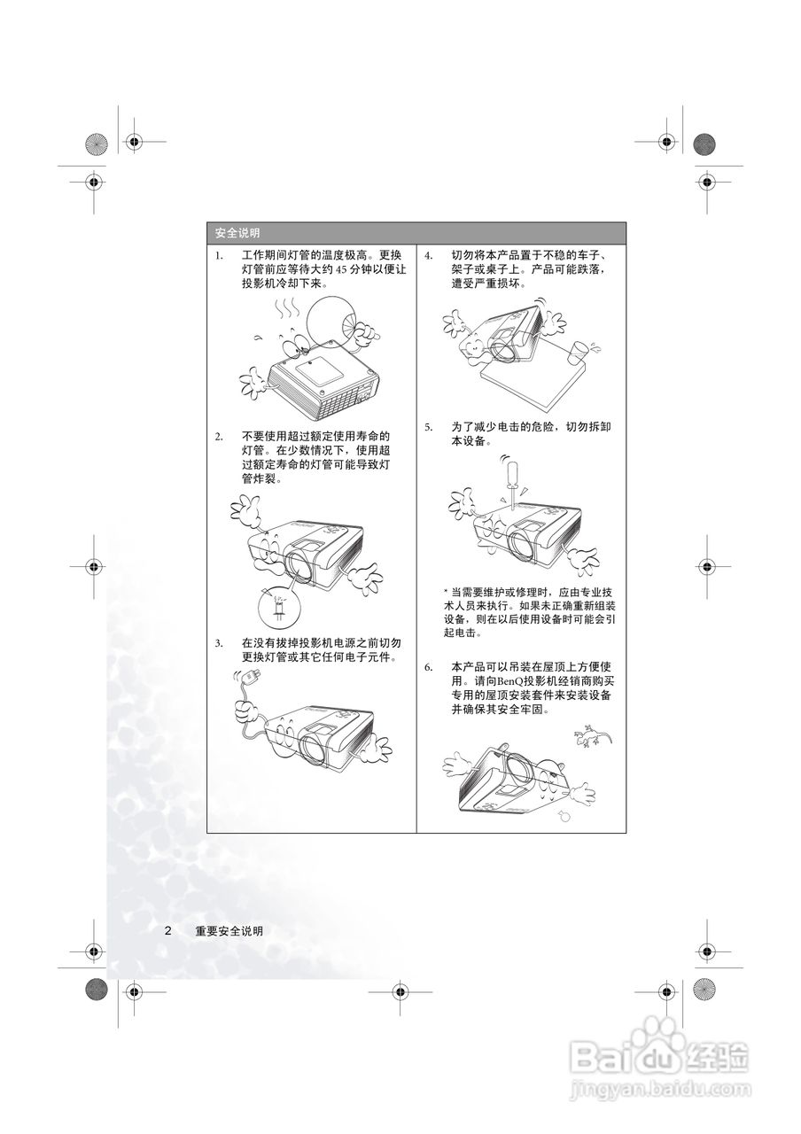 明基PB7115投影机使用说明书:[1]