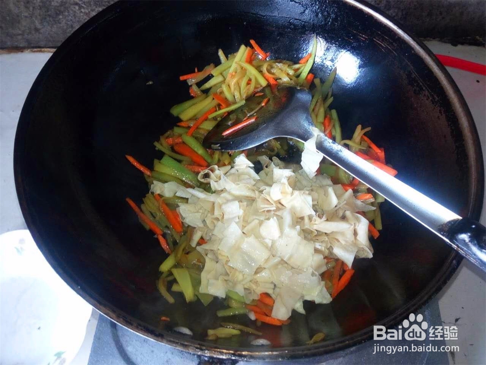 莴苣和豆皮怎么做好吃