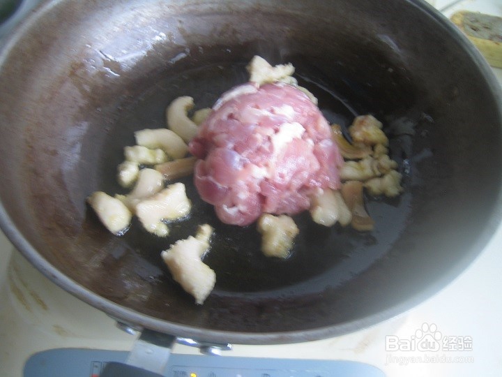 怎样用肥猪肉片炒瘦猪肉片