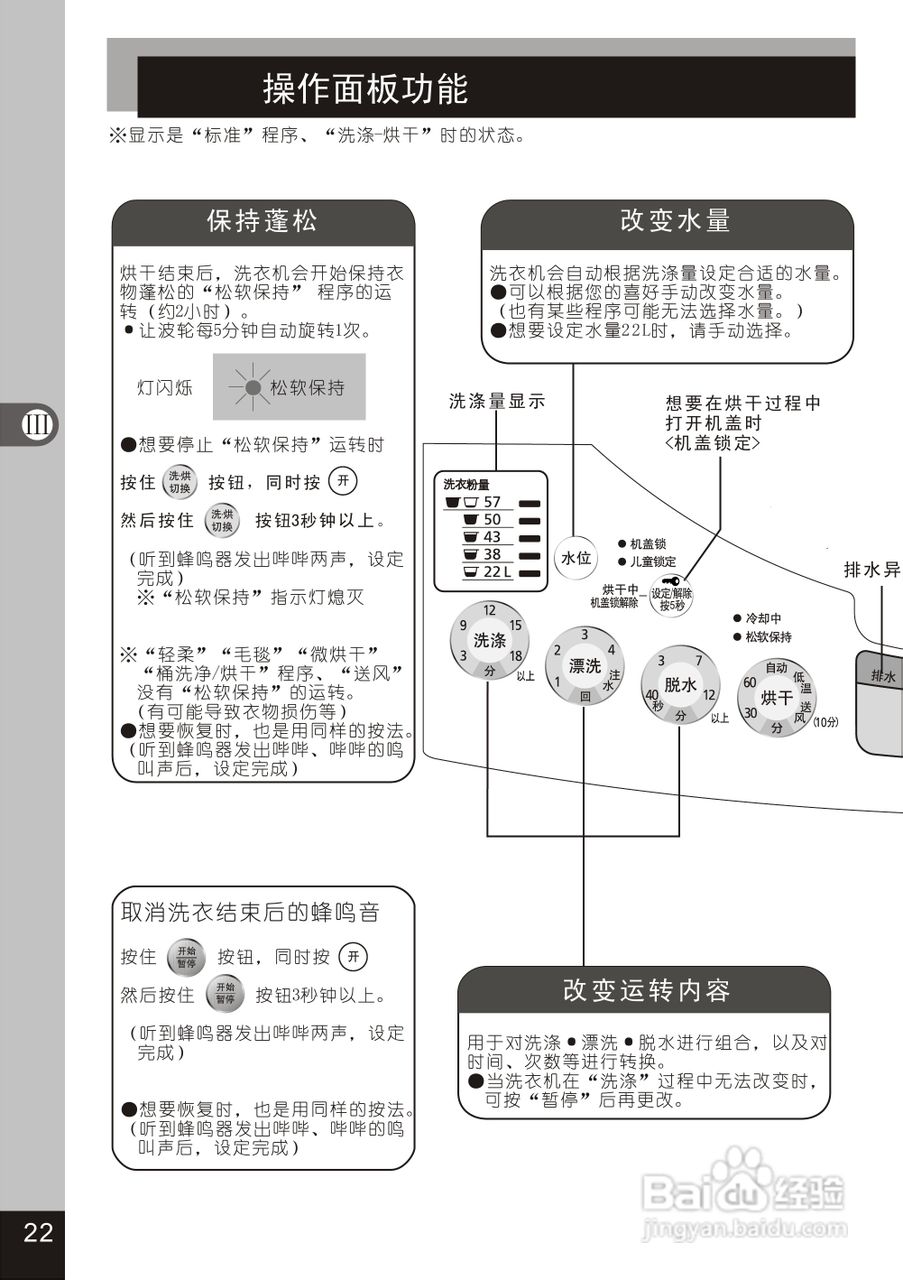 松下XQB80-GD810N洗衣机使用说明书:[3]