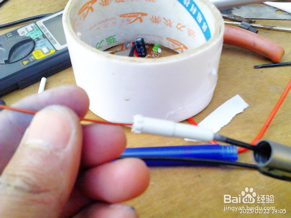 制作万用表表笔，如何给万用表加装漂亮的表笔