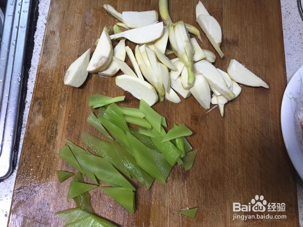 茨菇炒肉片做法