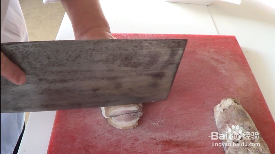 元蹄做法，醋椒浸元蹄