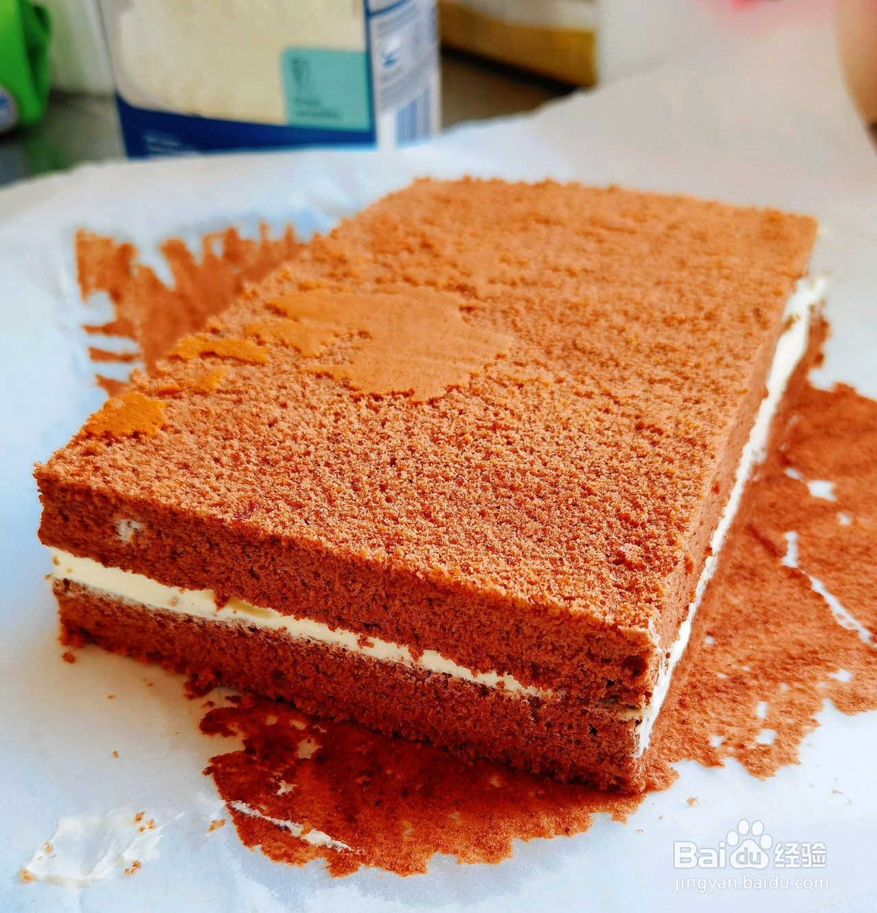 奶油蛋糕三明治的做法