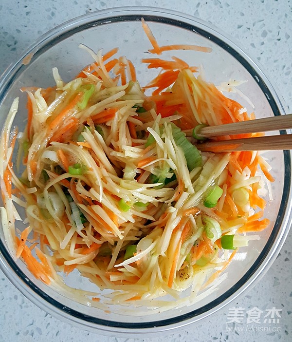 爱心土豆饼的做法