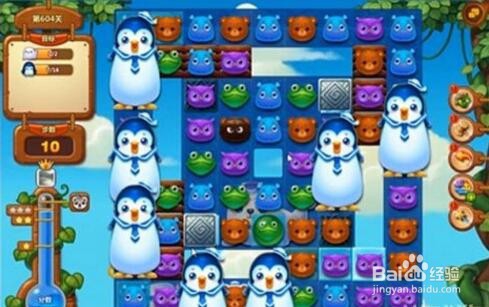 开心消消乐604关拯救小动物过关介绍
