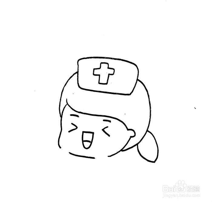 2020武汉加油简笔画