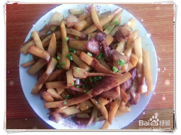 家常菜之鲜竹笋炒肉