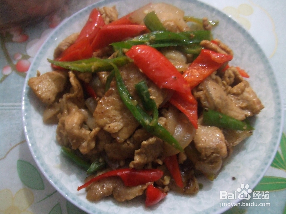 爆炒肉的家常做法