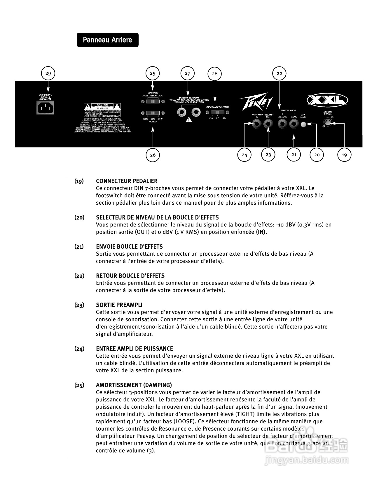 百威 XXL 212 Combo音响说明书:[2]