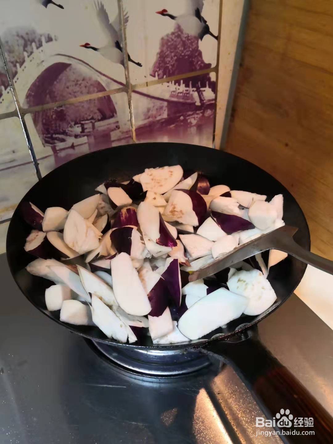 快手家常菜之青椒炒茄子