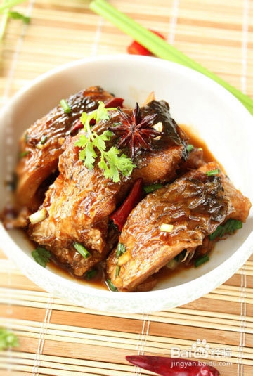 众福商城图解-快餐美食--家常红烧鱼