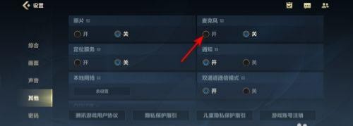 英雄联盟手游麦克风如何打开