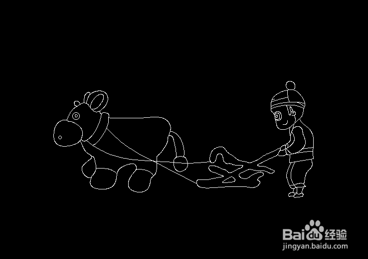 牛郎耕地怎么画