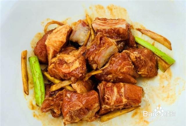 家庭蒸芋头排骨