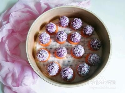 紫薯丸子的家常做法