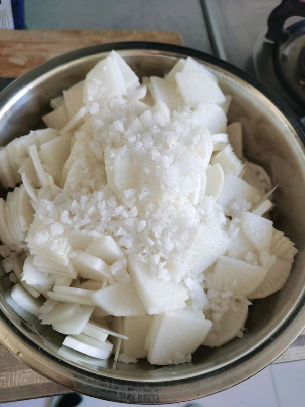 泡菜萝卜酸甜辣