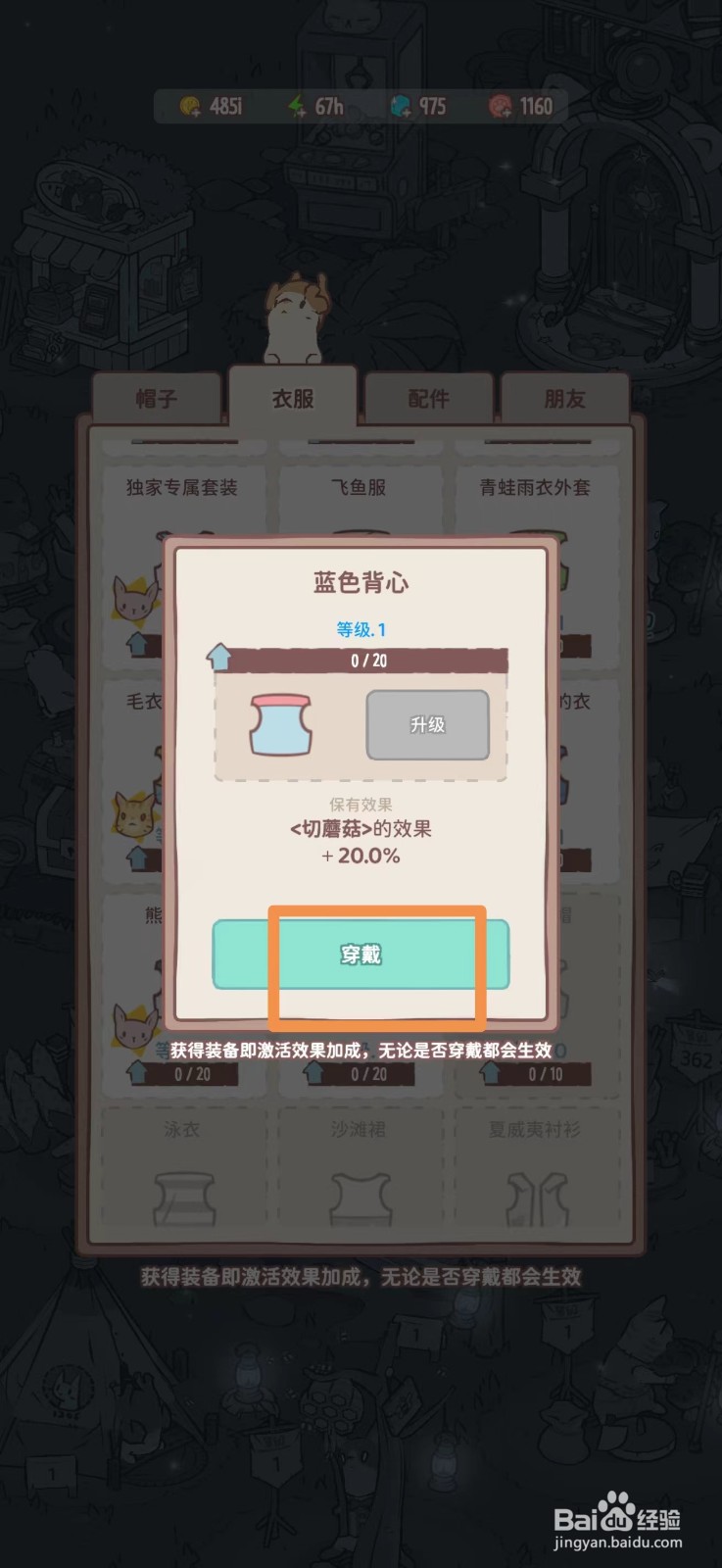 猫咪和汤怎么给猫咪穿蓝色背心