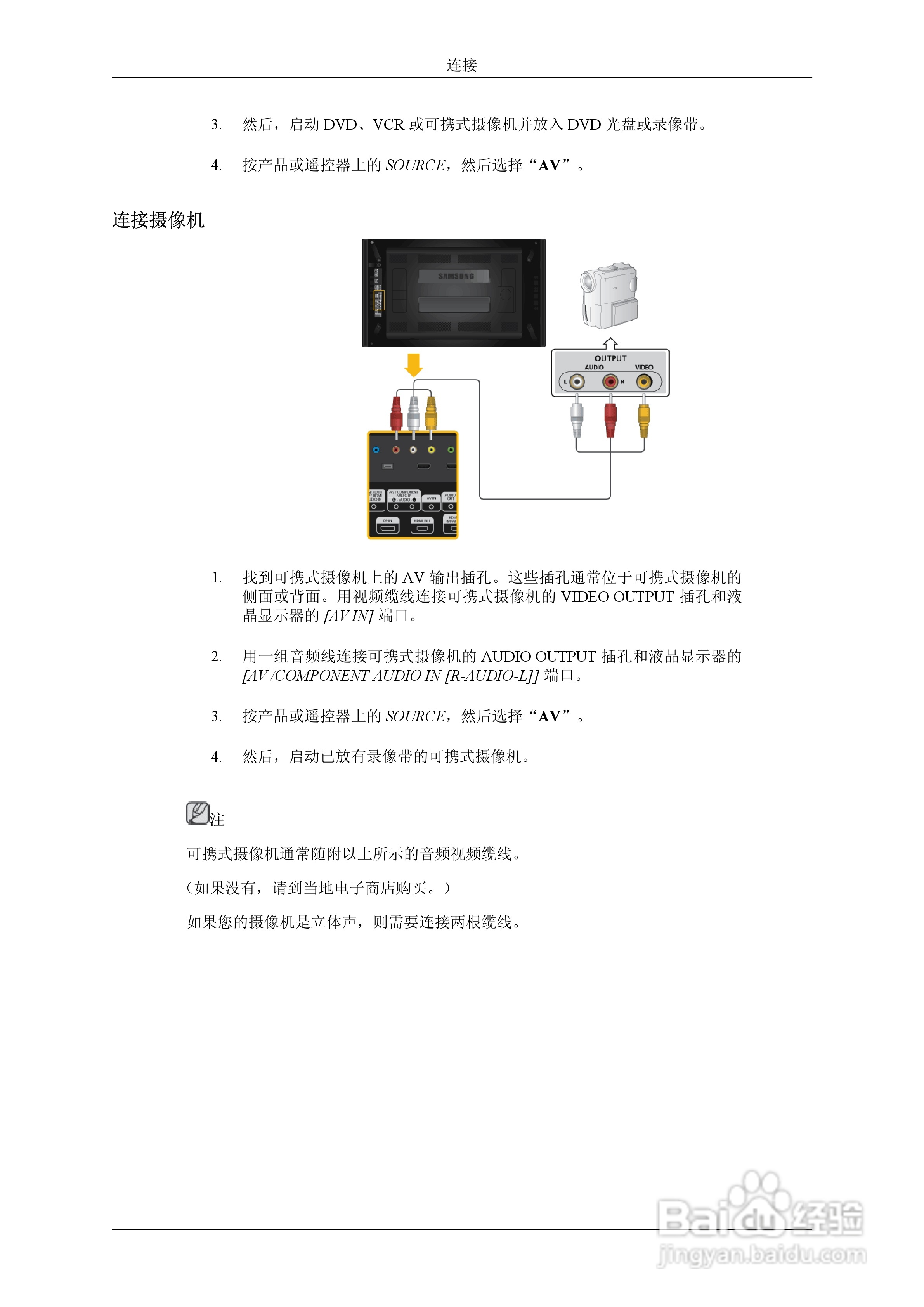 三星UD55A液晶显示器使用说明书:[4]