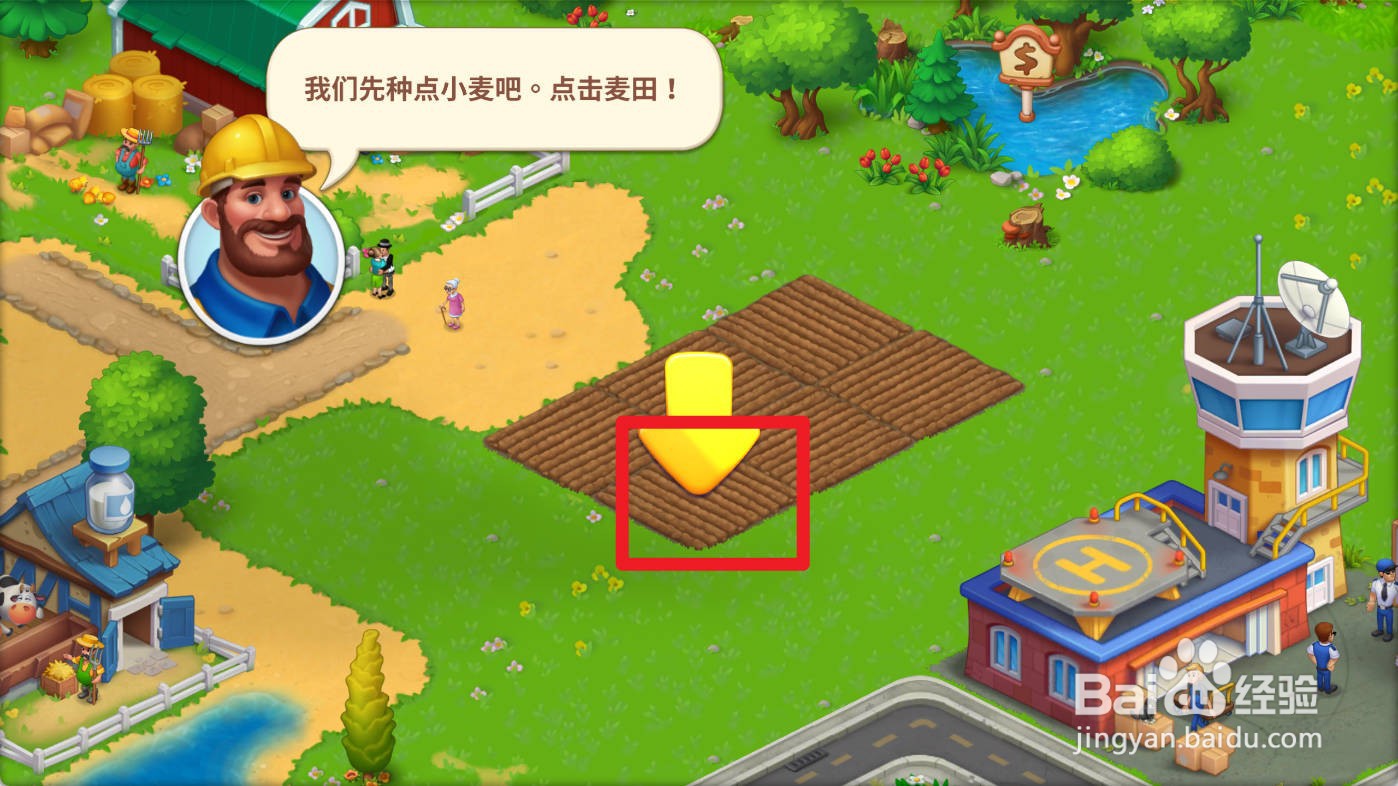 梦想城镇如何种植小麦
