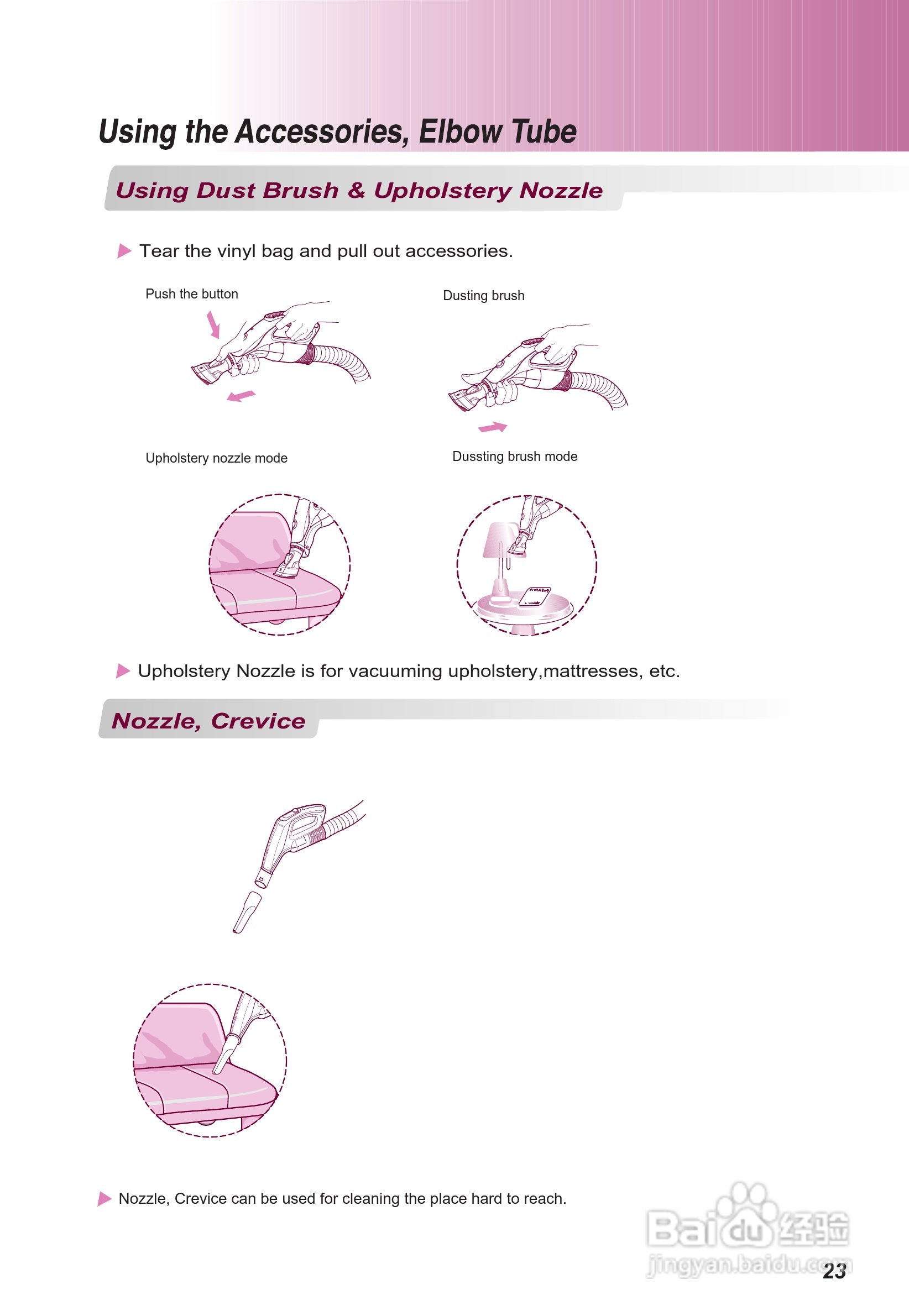 LG VK7920GHAYM吸尘器机使用说明书:[3]