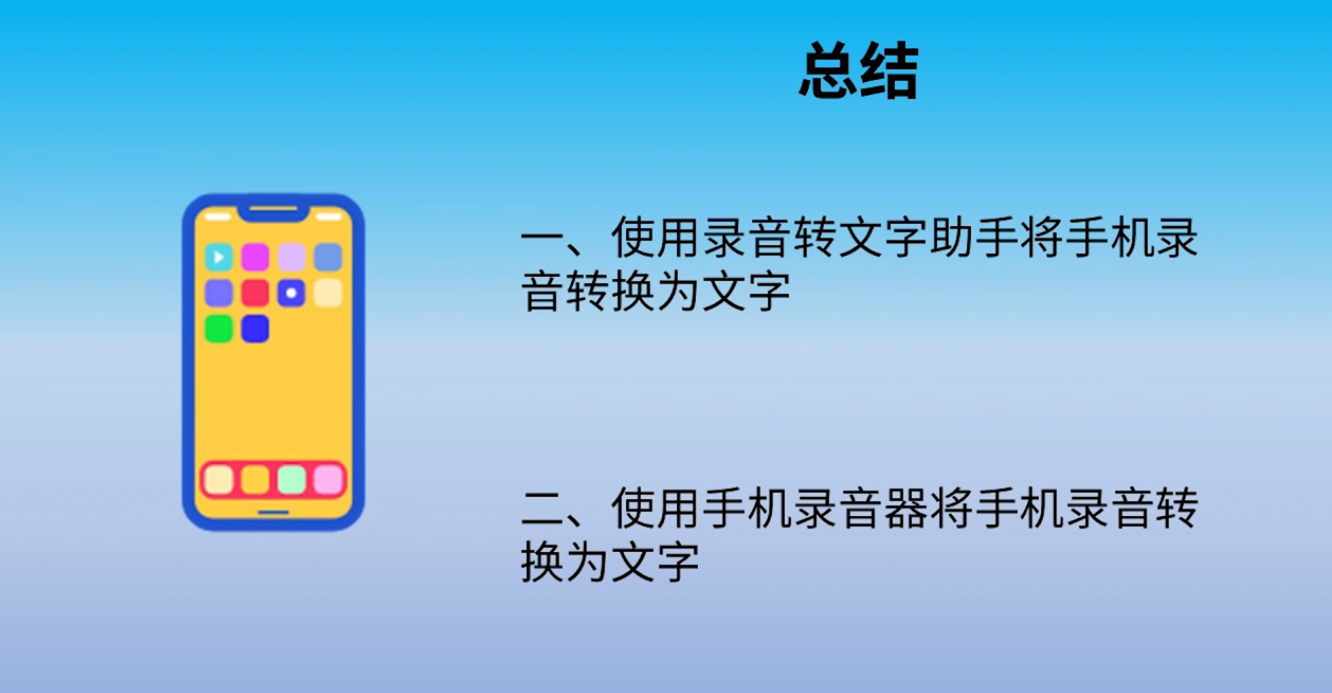 手机录音怎样转换为文字