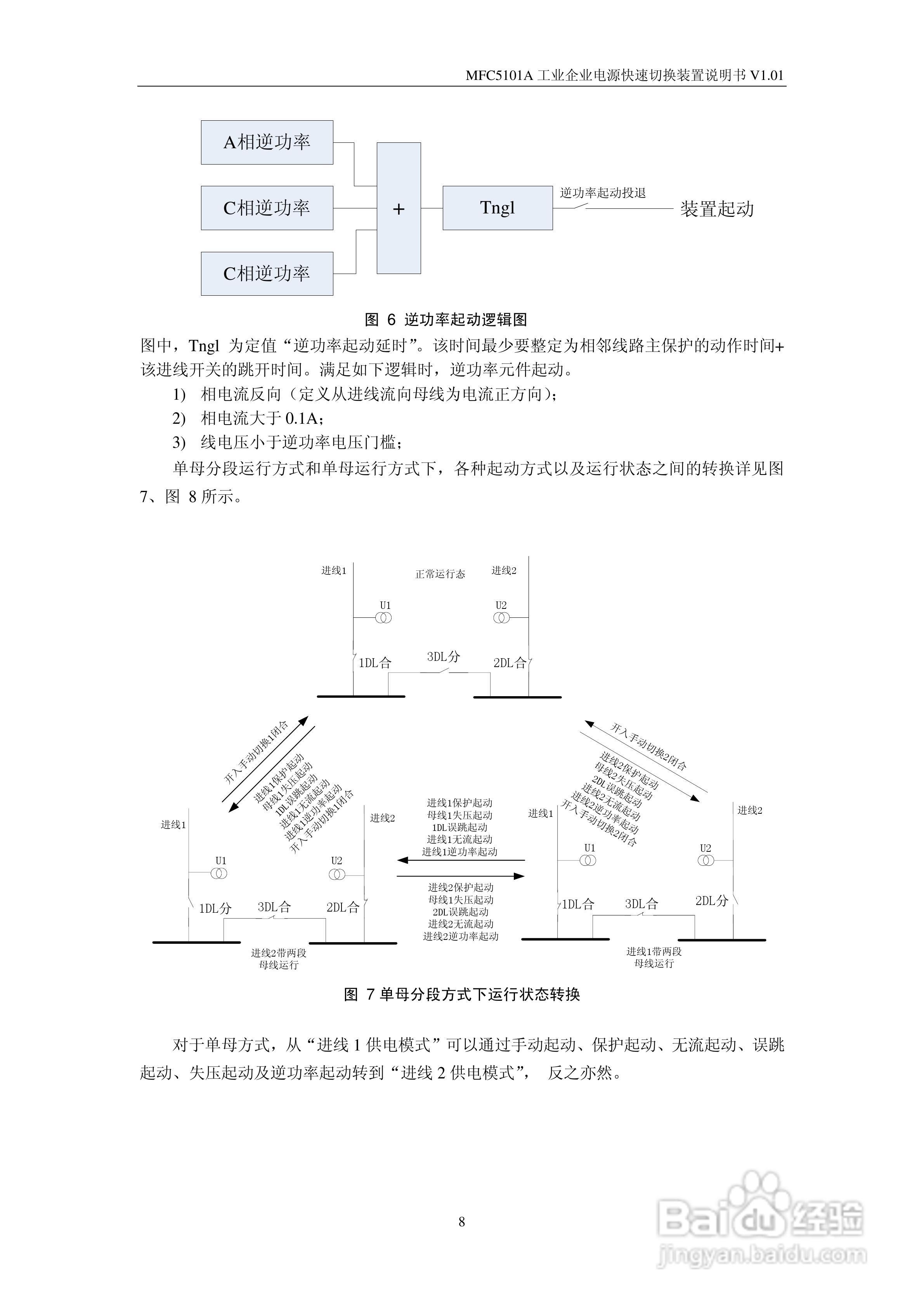 MFC5101A型工业企业电源快速切换装置说明书:[2]
