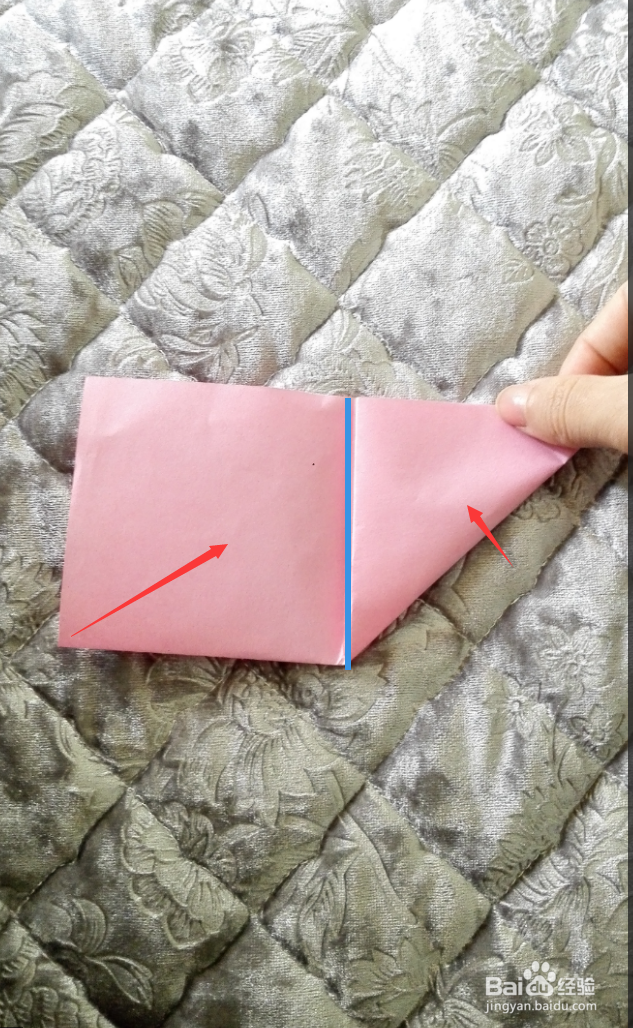 如何折出好看的百合花