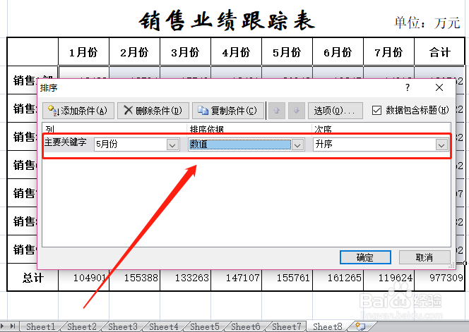 excel表格多列快速同时排序的方法和原理
