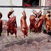 美味的古法烧鹅