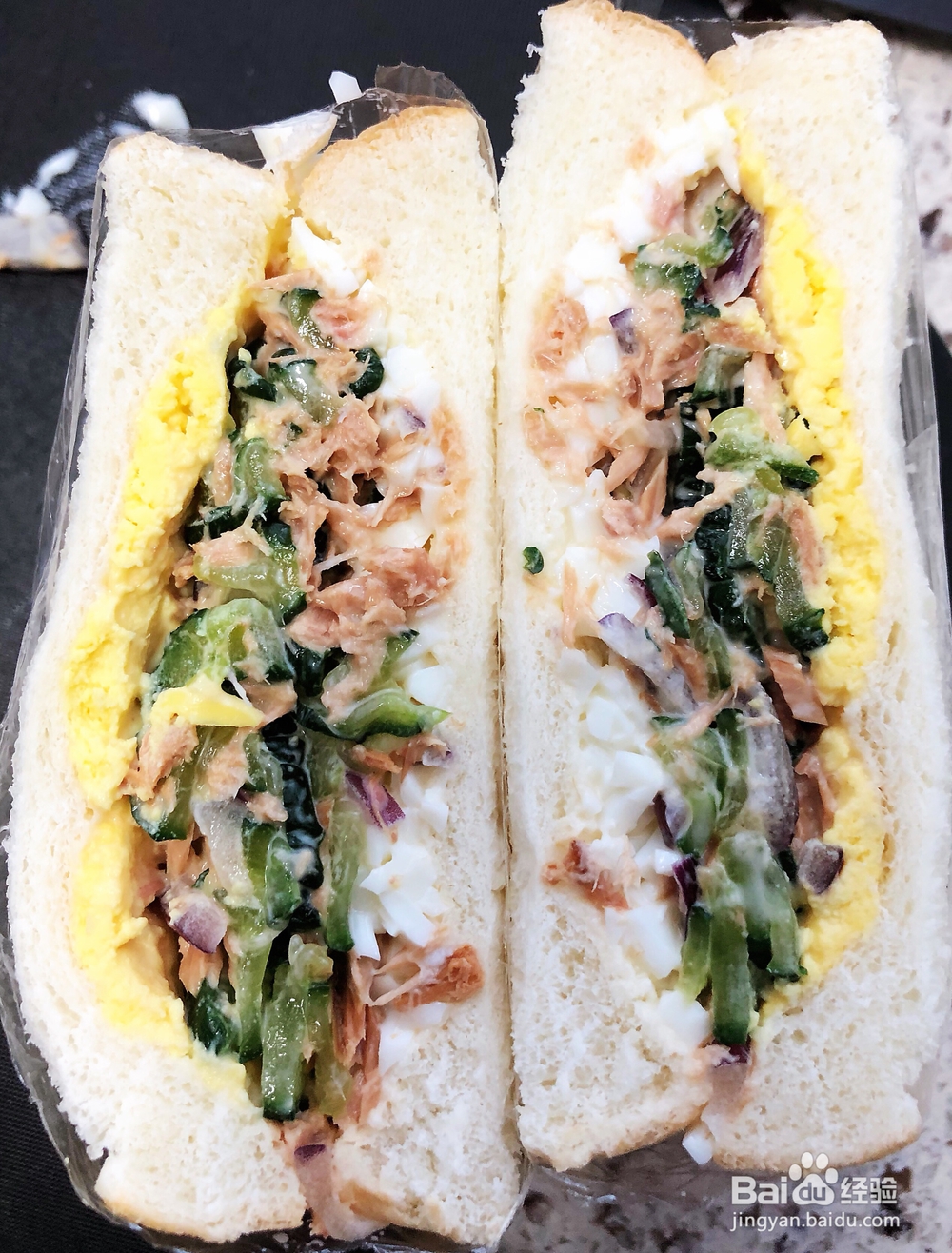怎么做金枪鱼三明治(减脂期早餐)