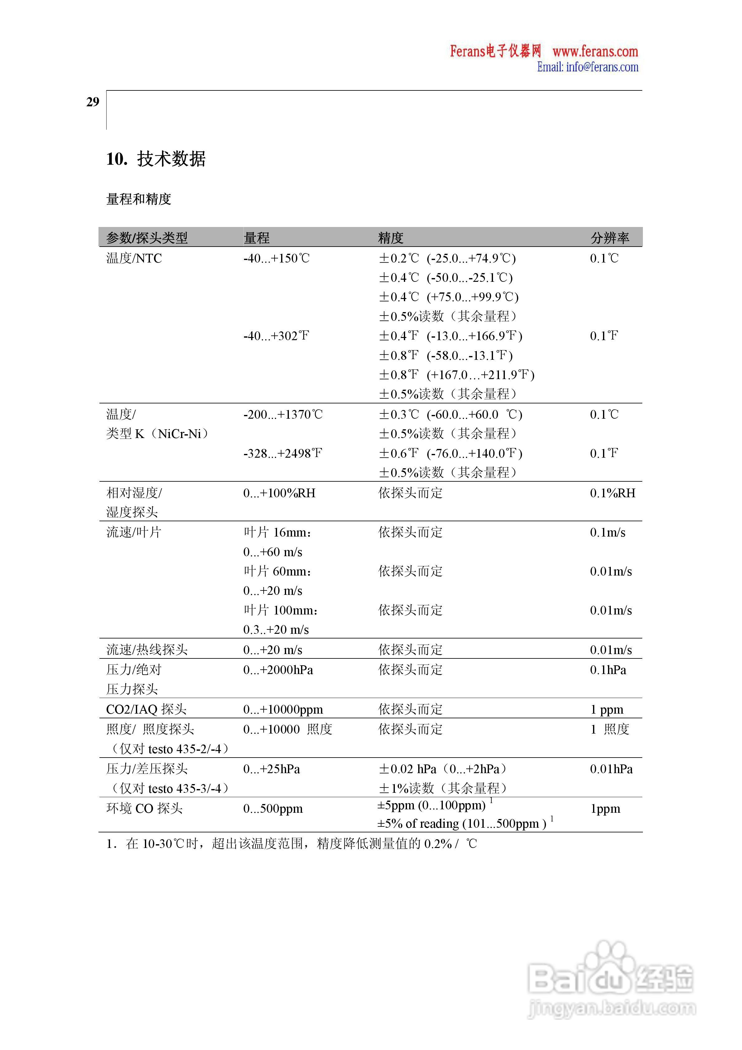 德图435-4多功能测量仪操作手册:[4]