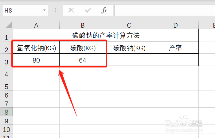 碳酸钠的产率如何计算