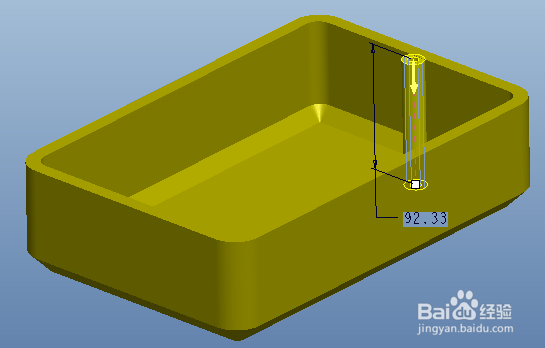 proe拉伸至下一曲面