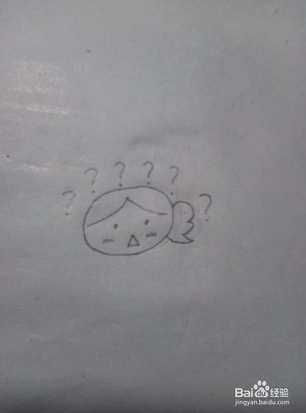 手账简笔画之人物表情