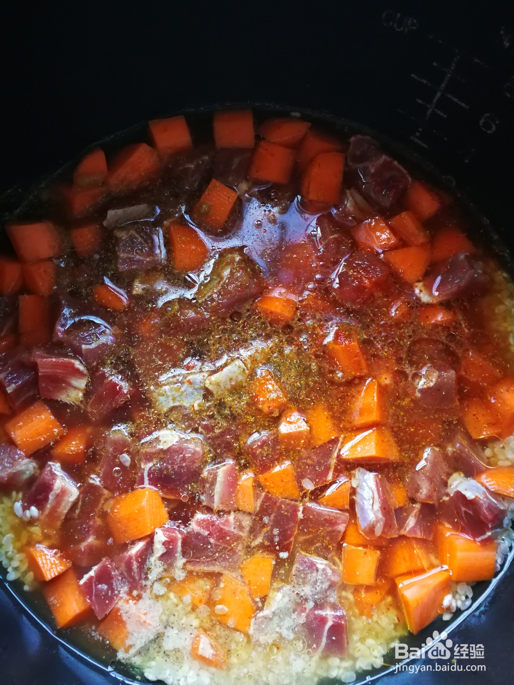 手抓饭牛肉焖饭大厨都是这么做的