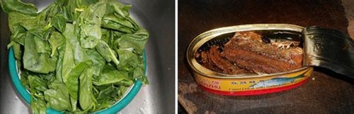 豆豉鲮鱼炒潺菜的作法
