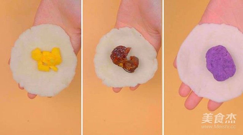 缤纷西米水晶粽！