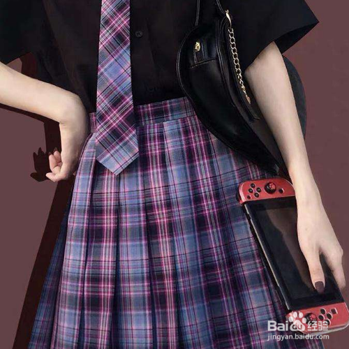 jk制服领带的系法