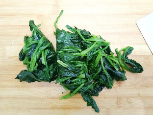 菠菜拌扇贝的制作步骤
