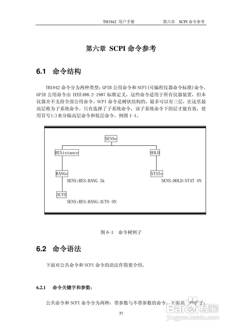 锦流源电子TH1942数字多用表说明书:[5]