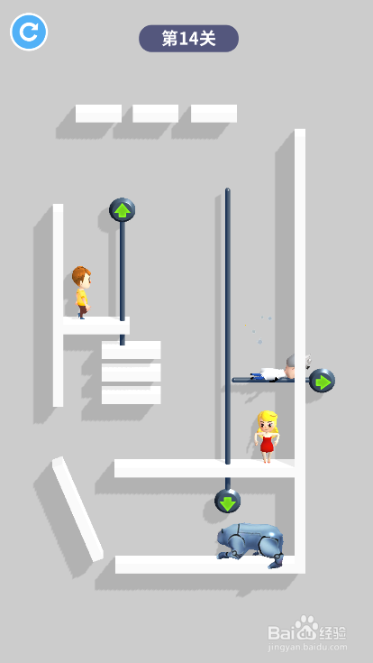 Tap Tap Rescue的第14关如何通过