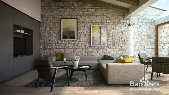 客厅背景墙也可以很高调！