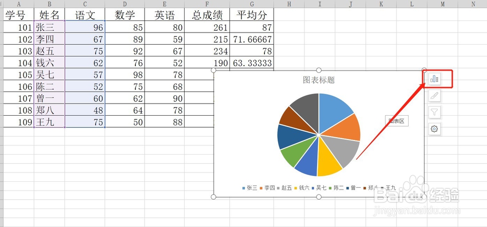 excel怎么做百分比圆饼图